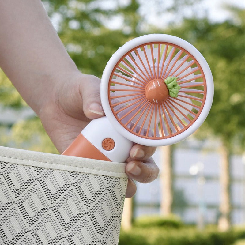 ARSIM Mini Fan Rechargeable /Hanheld Desktop USB Fan Electric Portable