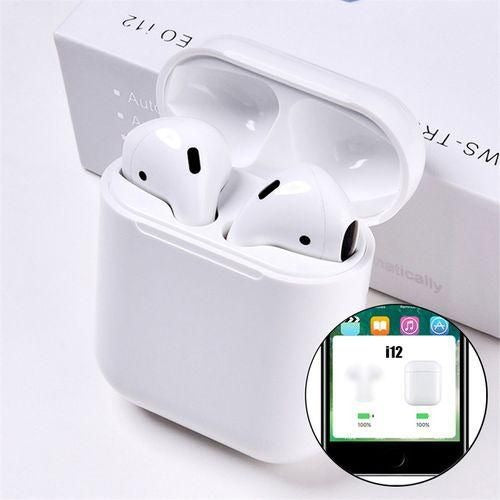 TWS I12 & i7s Airpods Charging Case Sport Headset
