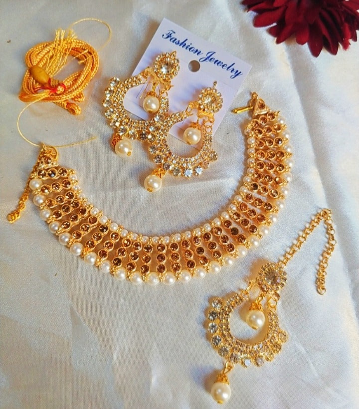 Artificial Bridal Jewelry Jewellery Set