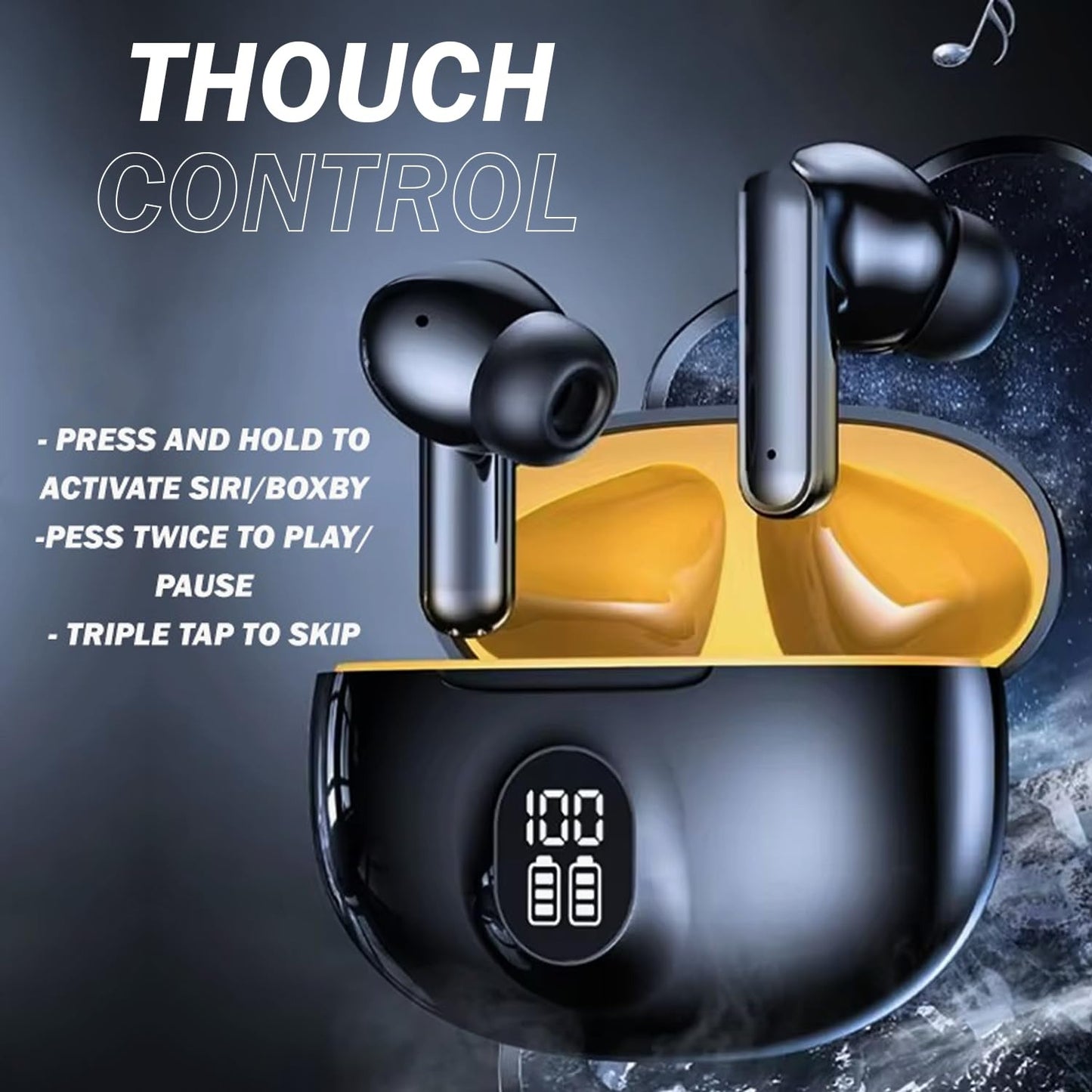 ENC Noise Cancellation TWS Wireless Earbuds