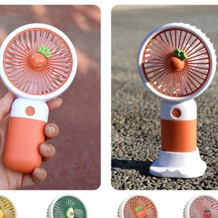 ARSIM Mini Fan Rechargeable /Hanheld Desktop USB Fan Electric Portable