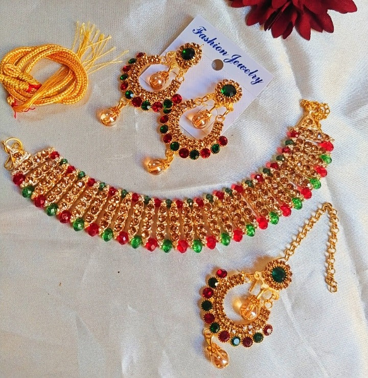 Artificial Bridal Jewelry Jewellery Set