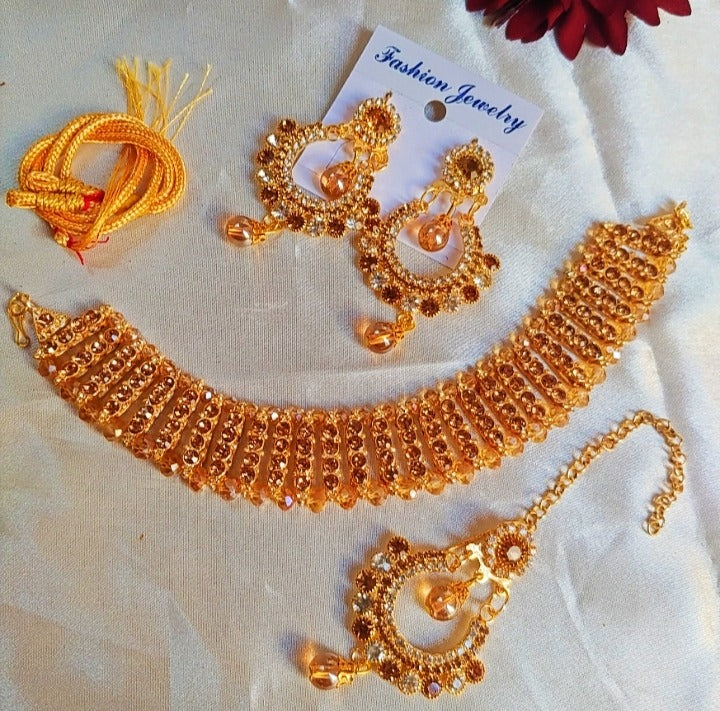 Artificial Bridal Jewelry Jewellery Set