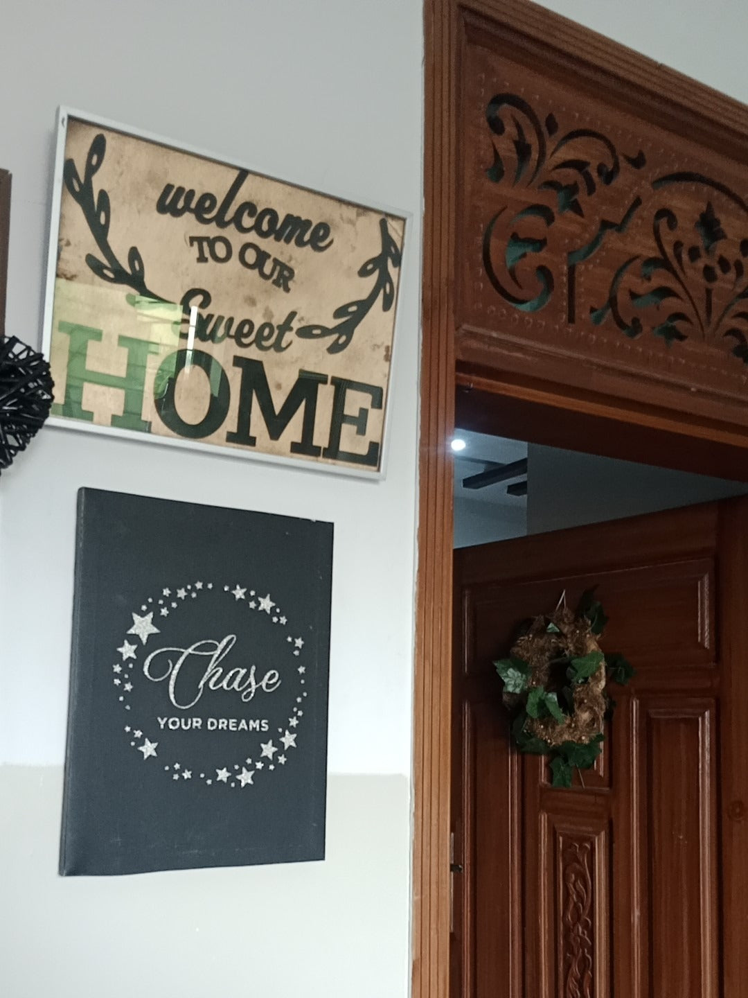 3D Welcome to our HOME Family Wooden Wall Art