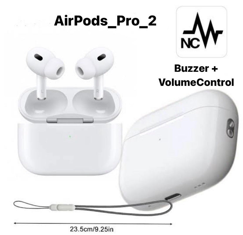 Latest_AirPods_Pro (2nd Generation) Titanium Wireless Earbuds