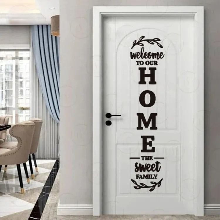 3D Welcome to our HOME Family Wooden Wall Art