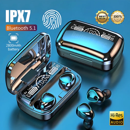 M10 Air buds Wireless Power bank Bluetooth